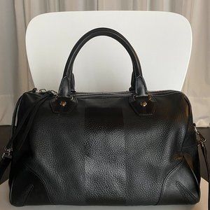 Rag & Bone Flight Satchel Black Leather - Medium
